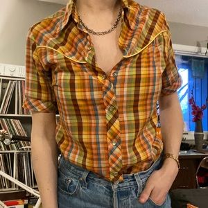 Vintage Wrangler button down